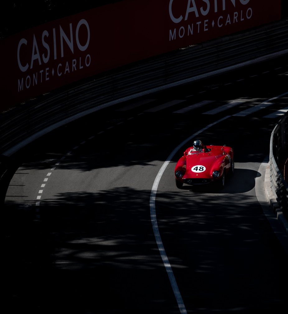 Monaco Classic Ferrari 48 at the Fairmont Hairpin, Monaco